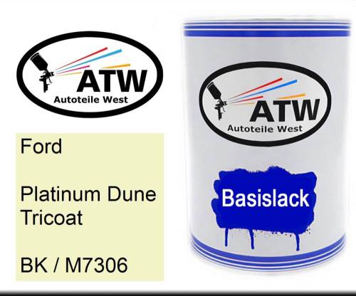 Ford, Platinum Dune Tricoat, BK / M7306: 500ml Lackdose, von ATW Autoteile West.